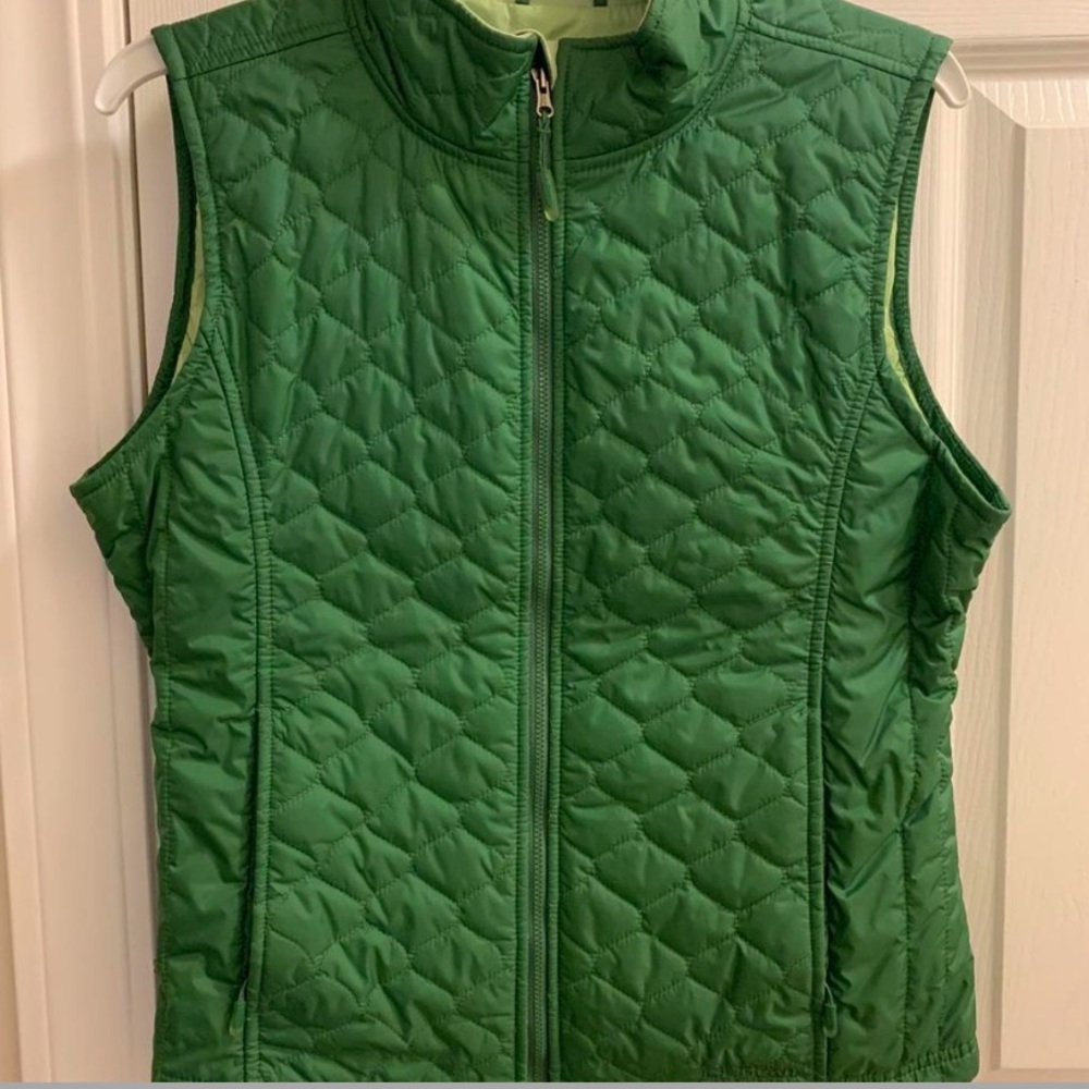 green L.L. Bean vest